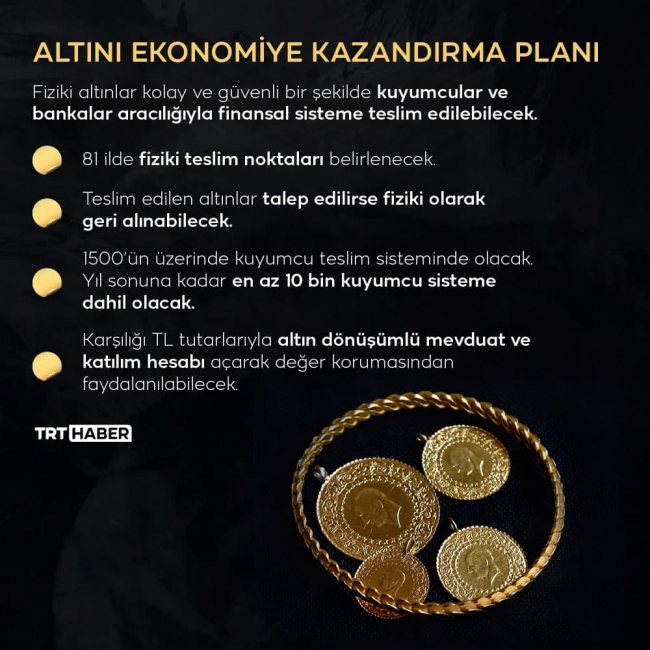 Altın dönüşümlü hesap nedir? Yastıkaltı altın ekonomiye nasıl kazandırılacak?