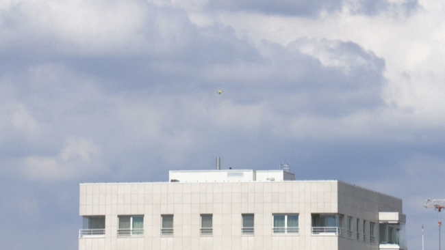Belçika'da iki hastane arasında dronla doku taşındı