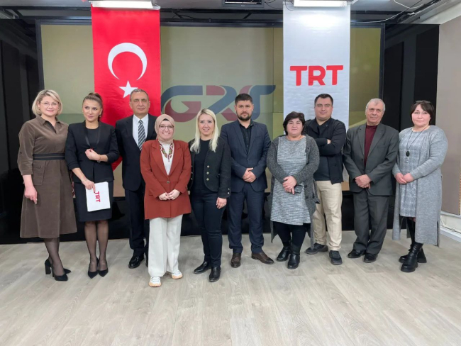 TRT'den Gagauzya Radyo Televizyonu'na medya eğitimi