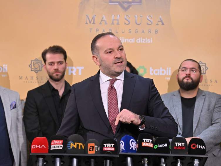 Cumhuriyet’in 100. yılına özel hazırlanan “tabii” dizisi “Mahsusa: Trablusgarb”ın galası yapıldı