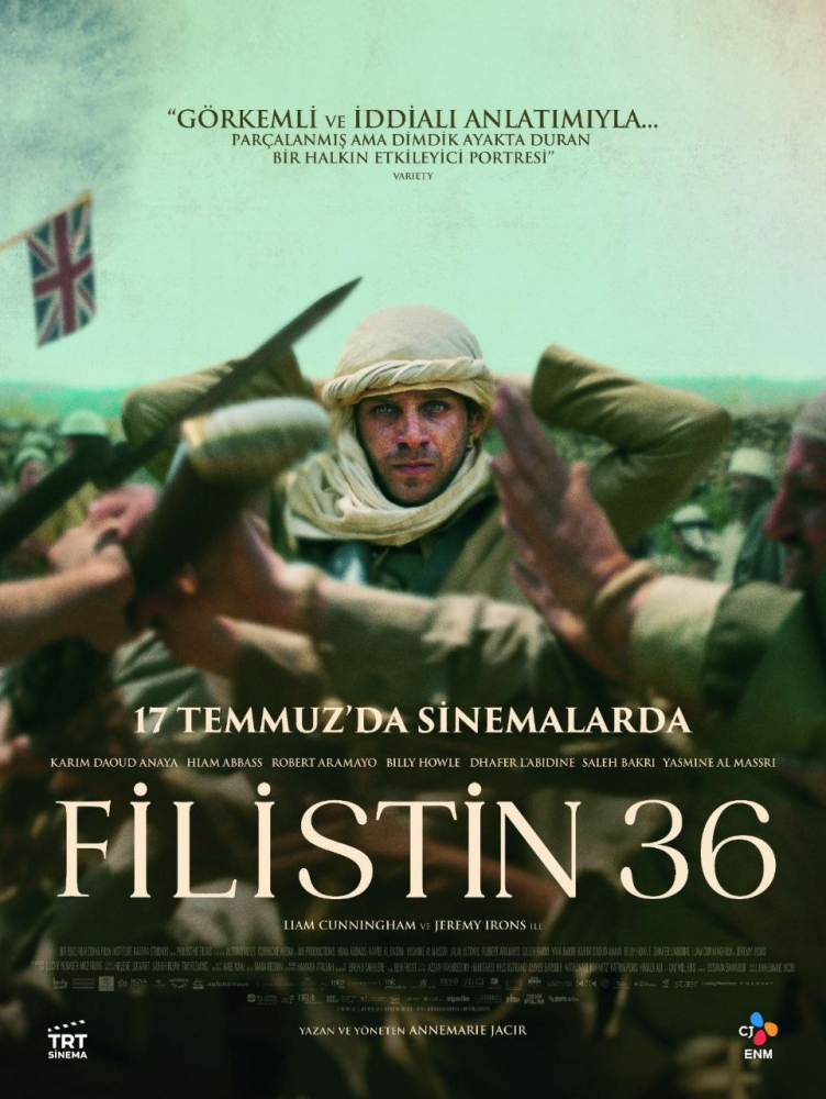 TRT ortak yapımı “Filistin 36” 17 Temmuz’da sinemalarda