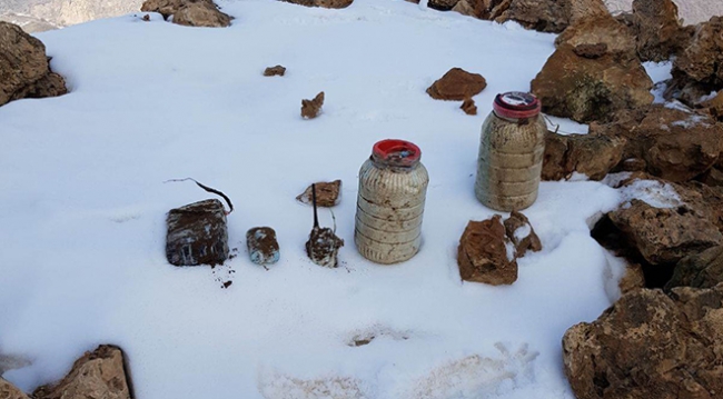 Şırnak'ta terör operasyonu: 2 mağara ve barınak imha edildi