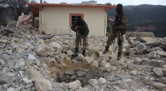 YPG/PKK'ya ait yeni tüneller tespit edildi