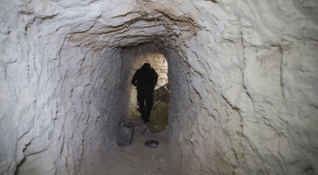Afrin'de PYD/PKK'nın bir tünel ağı daha deşifre edildi