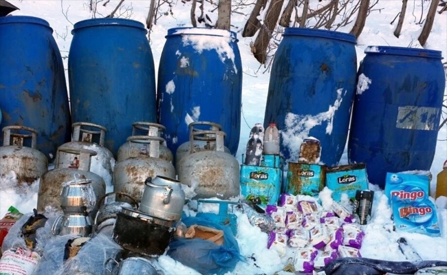 Bingöl’de PKK’ya ait 26 sığınak imha edildi