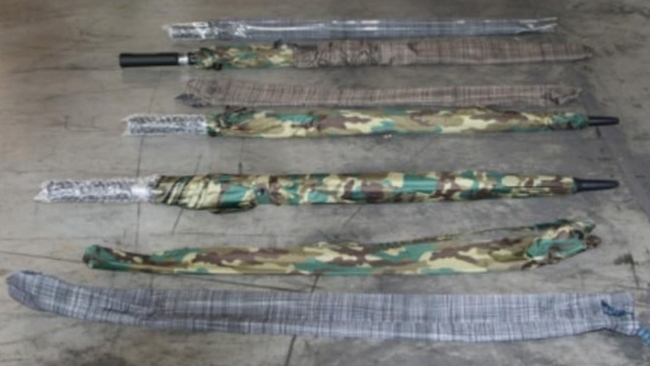 Mersin'de PKK'nın kamuflajlı şemsiye yöntemine darbe