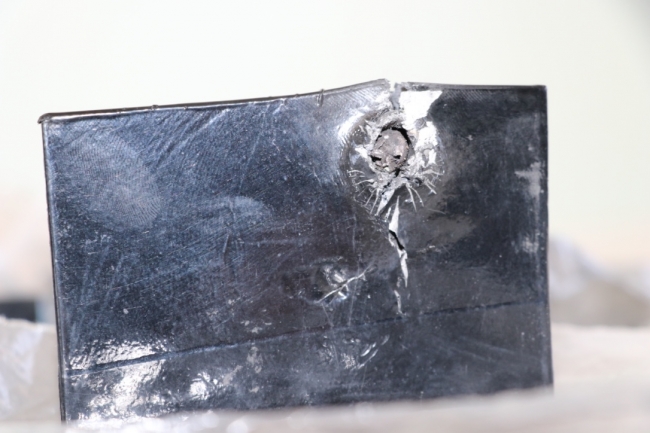 Yüzde 100 yerli kurşun geçirmez zırh plakası üretildi