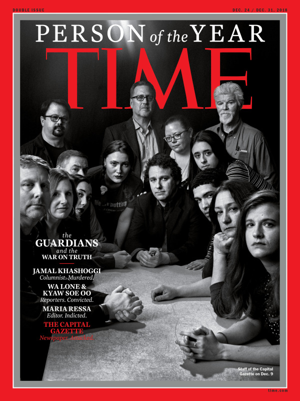 Time dergisi Cemal Kaşıkçı'yı 'Yılın Kişisi' seçti