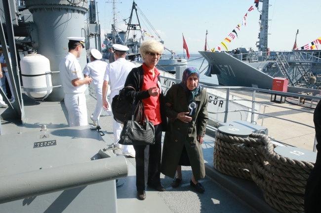 TCG Bodrum Gemisi ziyarete açıldı