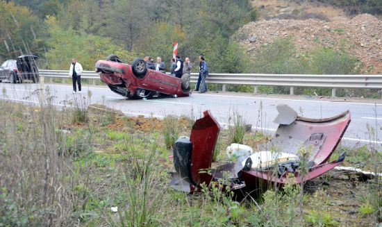 Zonguldak'ta trafik kazaları