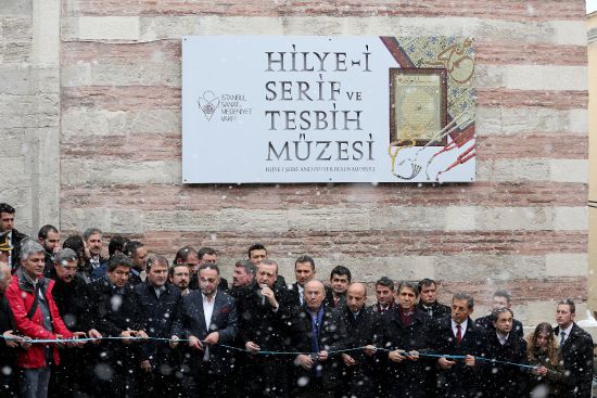 Erdoğan Hilye ve Tesbih Müzesi'nin açılışını yaptı