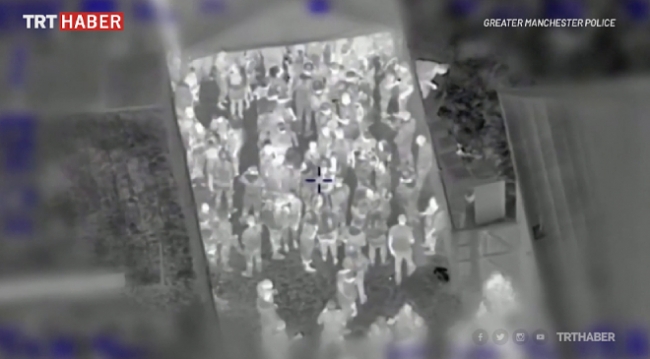 'Sosyal mesafesiz' parti drone ile görüntülendi