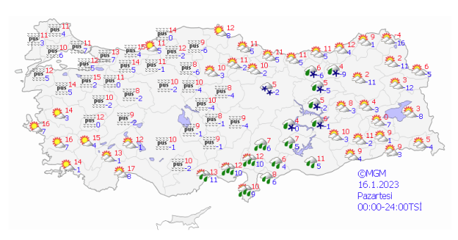 Sıcaklıklar artıyor, bazı iller 21 dereceye kadar yükselecek