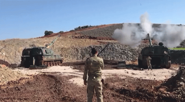 Teröristlerin Fırat Kalkanı Harekatı bölgesine sızma girişimi engellendi