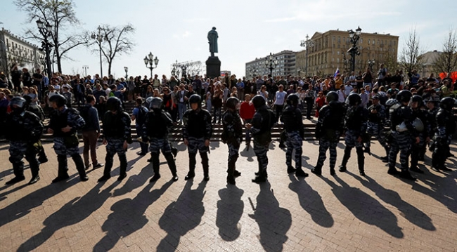 Rusya'da hükümet karşıtı gösteriler