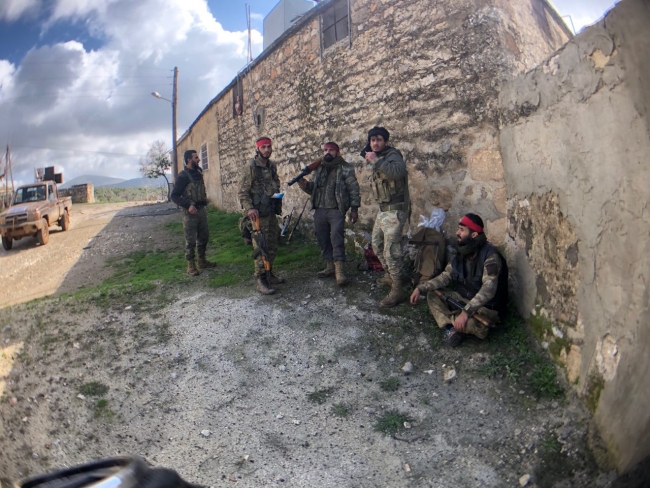 Raco'daki çatışma anbean görüntülendi