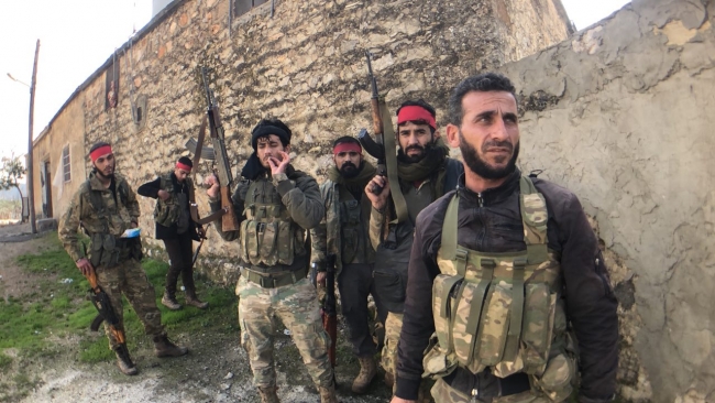 Raco'daki çatışma anbean görüntülendi