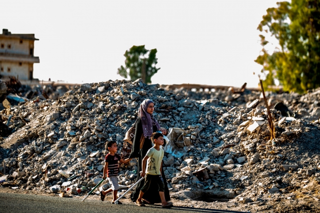 Rakka, 21 Ağustos 2019. Fotoğraf: Getty