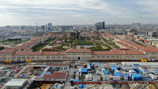 Rami Kütüphanesi Cumhurbaşkanı Erdoğan'ın katılımıyla cuma günü açılıyor