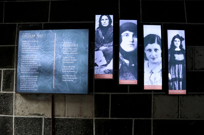 Teröristlerin yaktığı müze kapılarını açtı