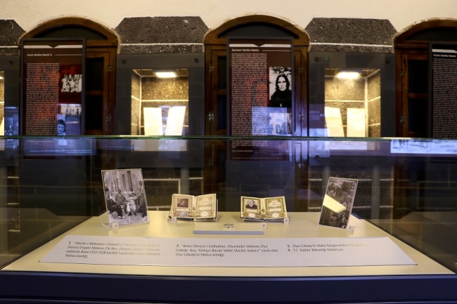 Teröristlerin yaktığı müze kapılarını açtı