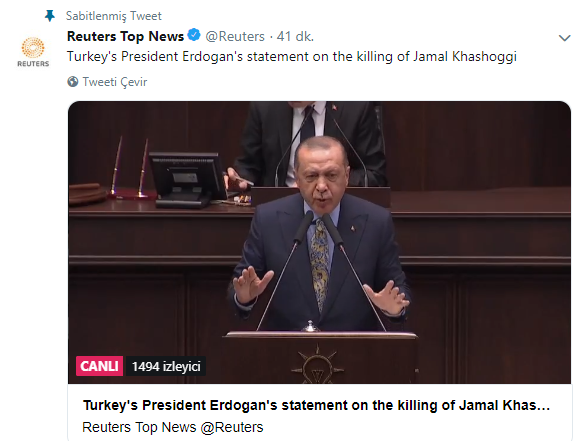 Dünya basını Cumhurbaşkanı Erdoğan'ın açıklamalarına kilitlendi