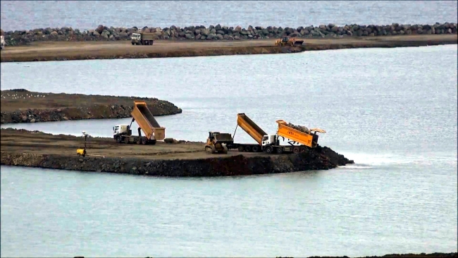 Rize-Artvin Havalimanı'nın yüzde 62'si tamamlandı