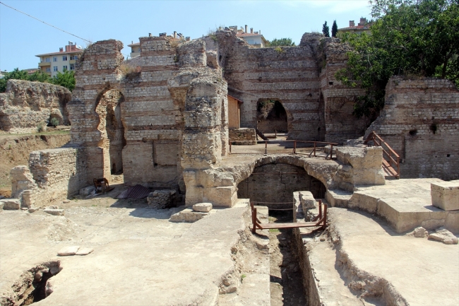 Sinop'ta zengin Romalıların dinlenme merkezi gün yüzüne çıkarılıyor