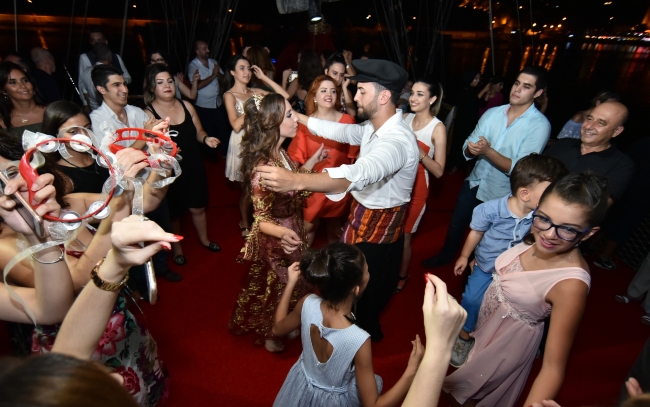 Ronaldo'nun kuzeni evliliğe ilk adımı Alanya'da attı