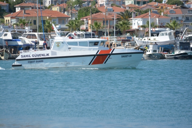 Ayvalık'ta göçmen teknesi battı