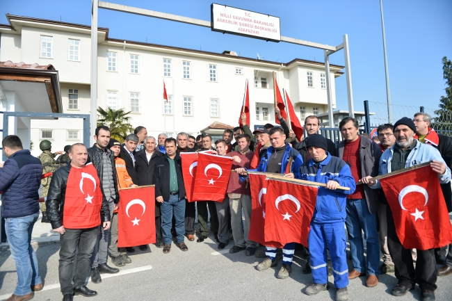 Zeytin Dalı Harekatı'na destek yağıyor