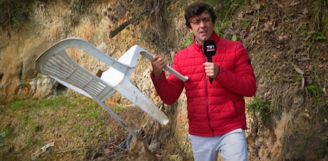 Ömerli Barajı'nın çevresi çöp dolu