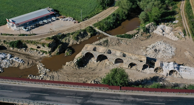 Muğla'daki tarihi Sarıçay Köprüsü restore ediliyor