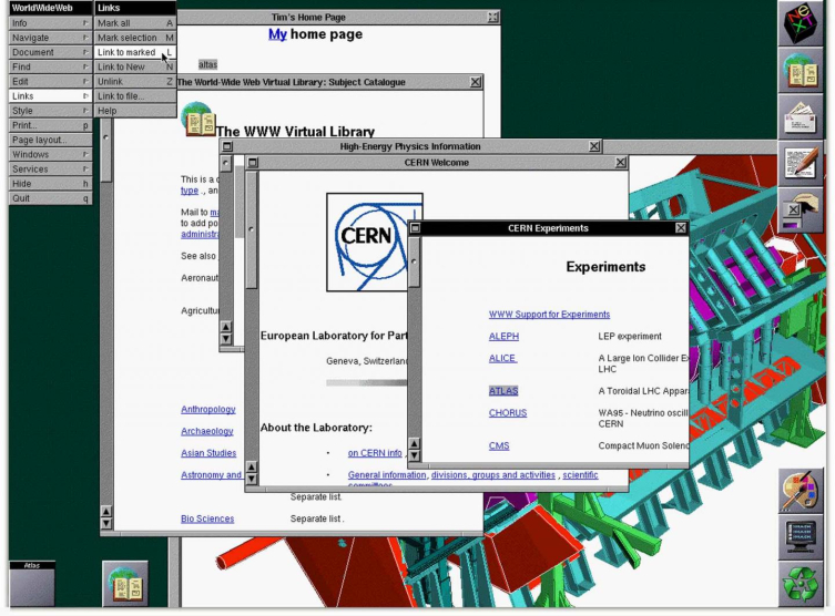 İlk internet sitesi CERN 32 yaşında