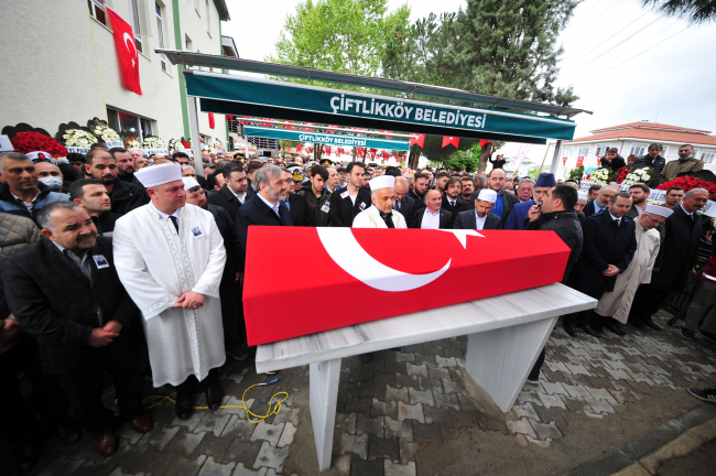 Zeytin Dalı şehidine veda
