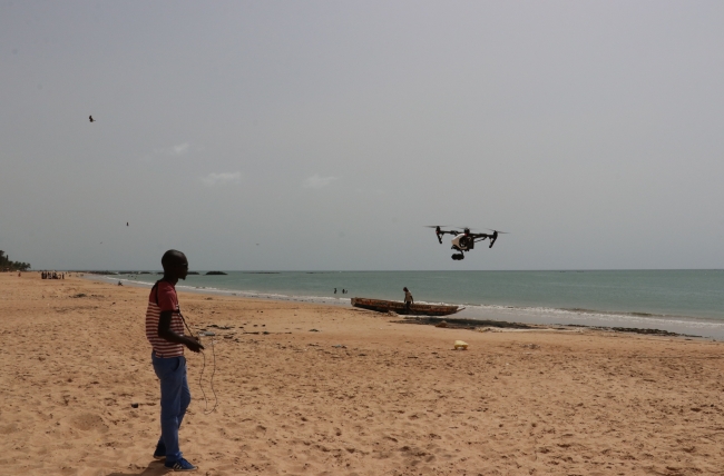 Senegalli genç mucit yerli drone'u ile ülkede sıtmayı bitirmeyi amaçlıyor
