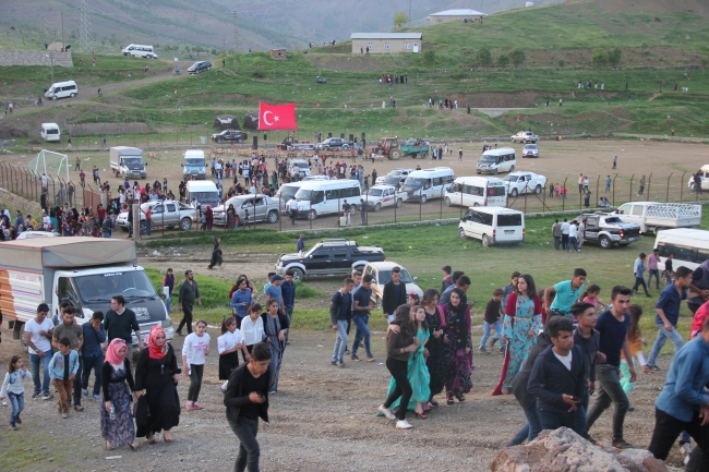 Terörden temizlenen Balkaya Dağları'nda bahar şenliği