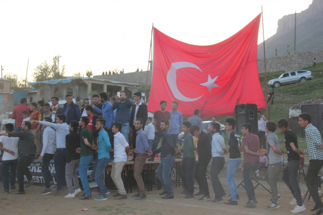 Terörden temizlenen Balkaya Dağları'nda bahar şenliği