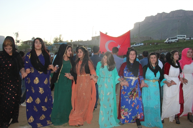 Terörden temizlenen Balkaya Dağları'nda bahar şenliği