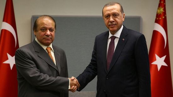 Cumhurbaşkanı Erdoğan, May ve Şerif'i kabul etti