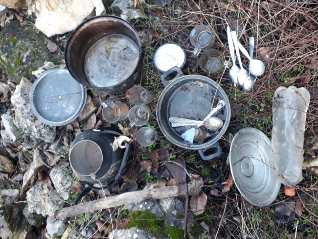 Siirt'te PKK'lı teröristlerin kullandığı 5 barınak ve sığınak imha edildi