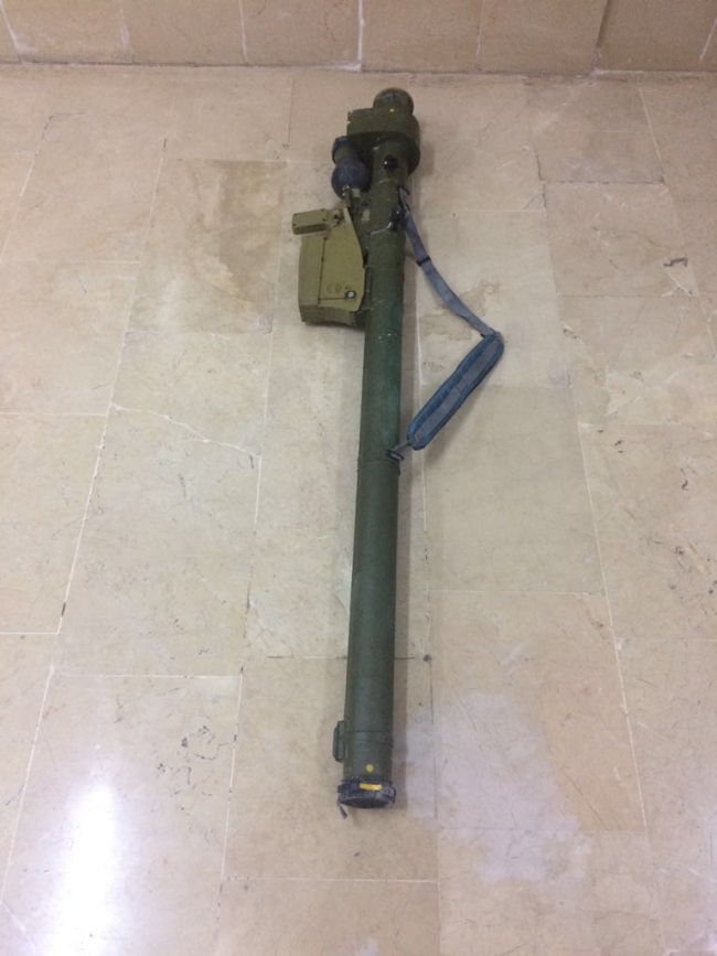 Zeytin Dalı Harekatı'nda teröristlere ait çok sayıda silah ve mühimmat ele geçirildi