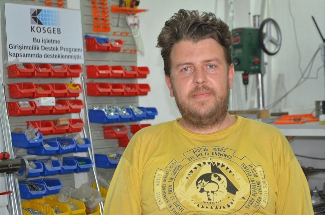 Silikon Vadisi'ni bırakıp köyünde termostat üretmeye başladı