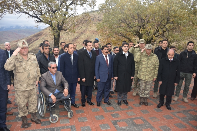 Terör örgütü PKK'nın katlettiği Şırnaklı 29 şehit için anıt