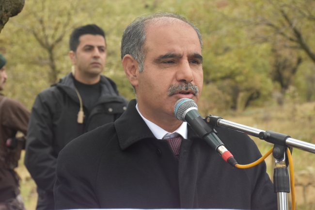 Terör örgütü PKK'nın katlettiği Şırnaklı 29 şehit için anıt