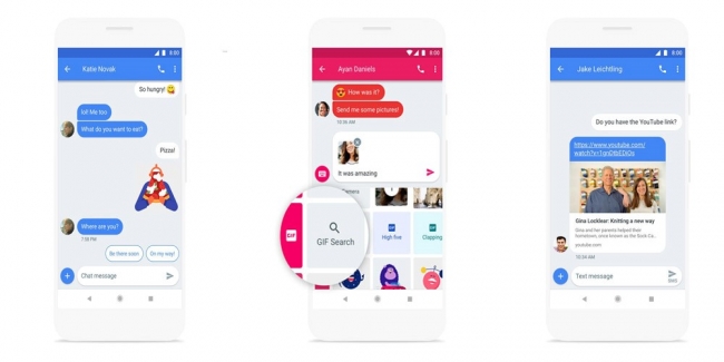 Google Android Mesajlar’ın Web sürümü yayınladı