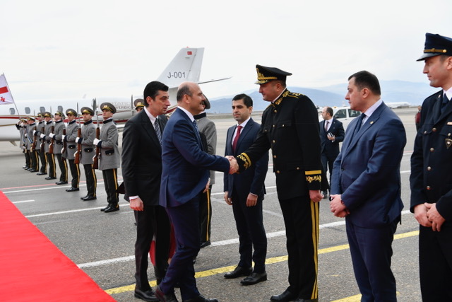 İçişleri Bakanı Soylu, Gürcü mevkidaşı Gakharia ile görüştü