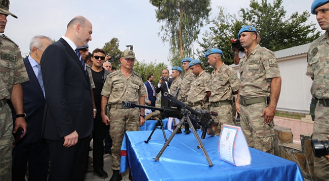 İçişleri Bakanı Soylu Amanos Dağları'nı havadan inceledi