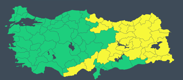 Meteoroloji’den 31 ile ‘sarı’ kodlu uyarı