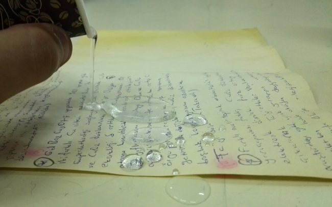 Üretilen bu malzemeye su işlemiyor